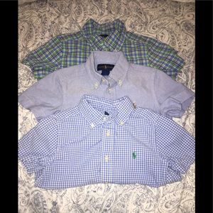 SOLD!!!! Bundle of button down polo shirts